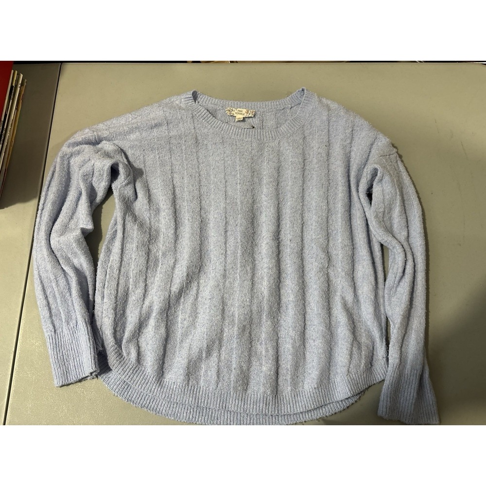 Soft Blue M Pink Republic Sweater Lace Back